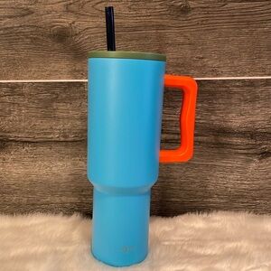 Simple Modern Trek 40 Oz Tumbler- RARE Blue/Orange